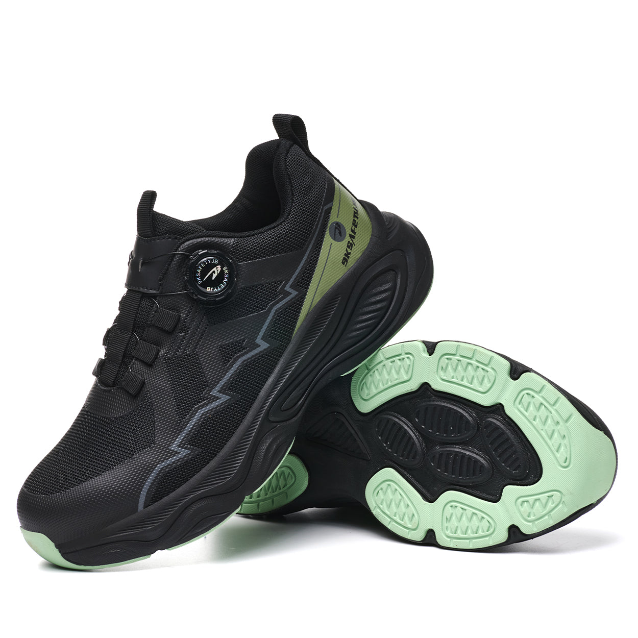 Steel Toe Shoes for Women Men Wide Non Slip Composite Work Sneakers Indestructible Comfortable Safety Tennis Shoes Lightweight Construction Sneakers