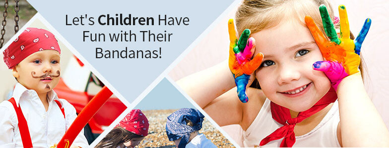 Let's children have fun with their bandana