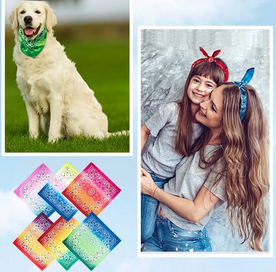 Gradient bandana
