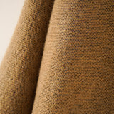 Versatile all seasons cashmere like women's shawl leather with solid camel split edges