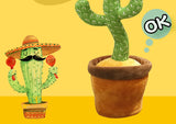 Net red dancing cactus learn to speak, twist, swing, interact, imitate