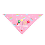 Dog Birthday Boy Bandana Pet Birthday Saliva Accessories Pet Supplies