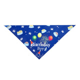 Dog Birthday Boy Bandana Pet Birthday Saliva Accessories Pet Supplies