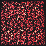 Pack of 12 Flame Squares Cotton Hip Hop Hijab Hijab Headband Headband Cowboy Handkerchiefs