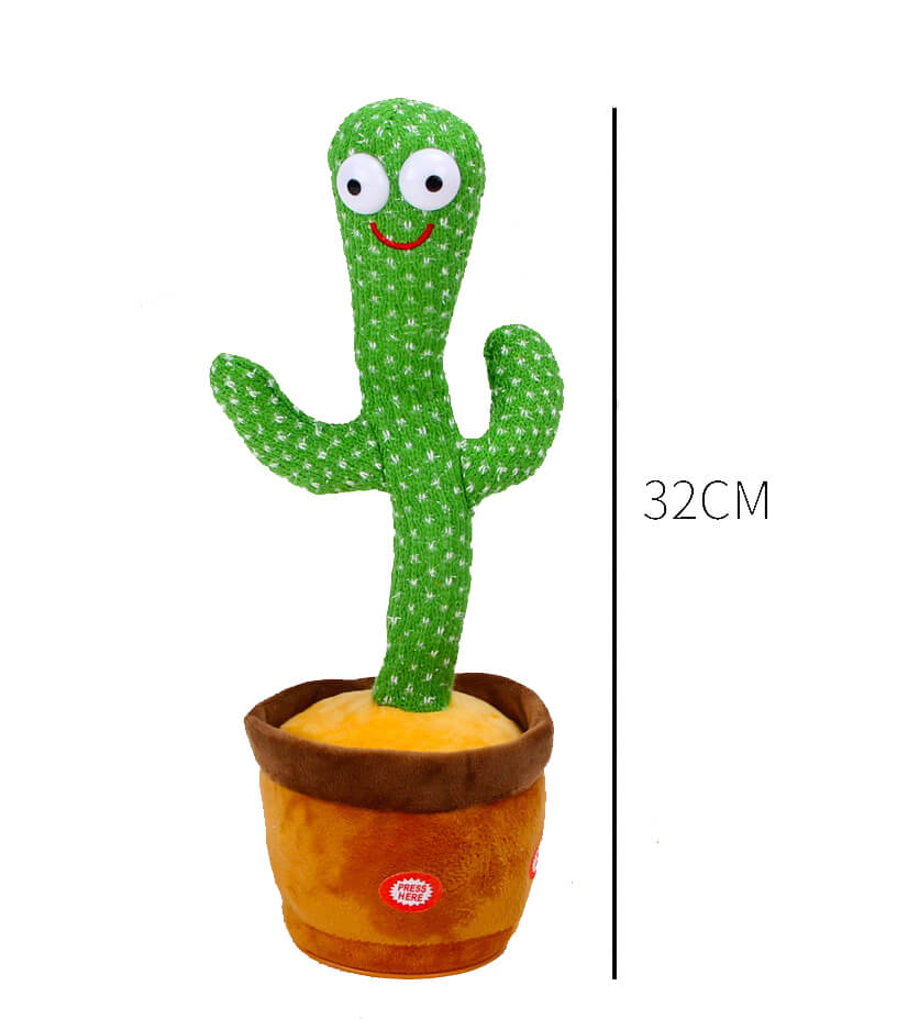 Net red dancing cactus learn to speak, twist, swing, interact, imitate
