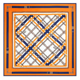 Womens Extra Large Scarf Twilled Silk Square Scarf