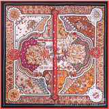 Womens Extra Large Scarf Twilled Silk Square Scarf