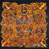 Womens Extra Large Scarf Twilled Silk Square Scarf