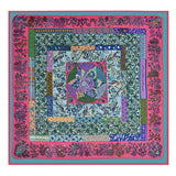 Womens Extra Large Scarf Twilled Silk Square Scarf