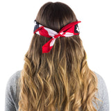 USA Flag Clothing Bandana Patriotic Accessories-Effect Picture