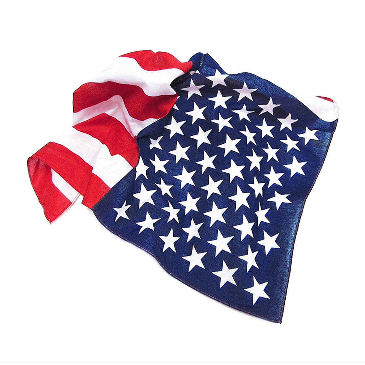 USA Flag Clothing Bandana Patriotic Accessories-Detail Picture