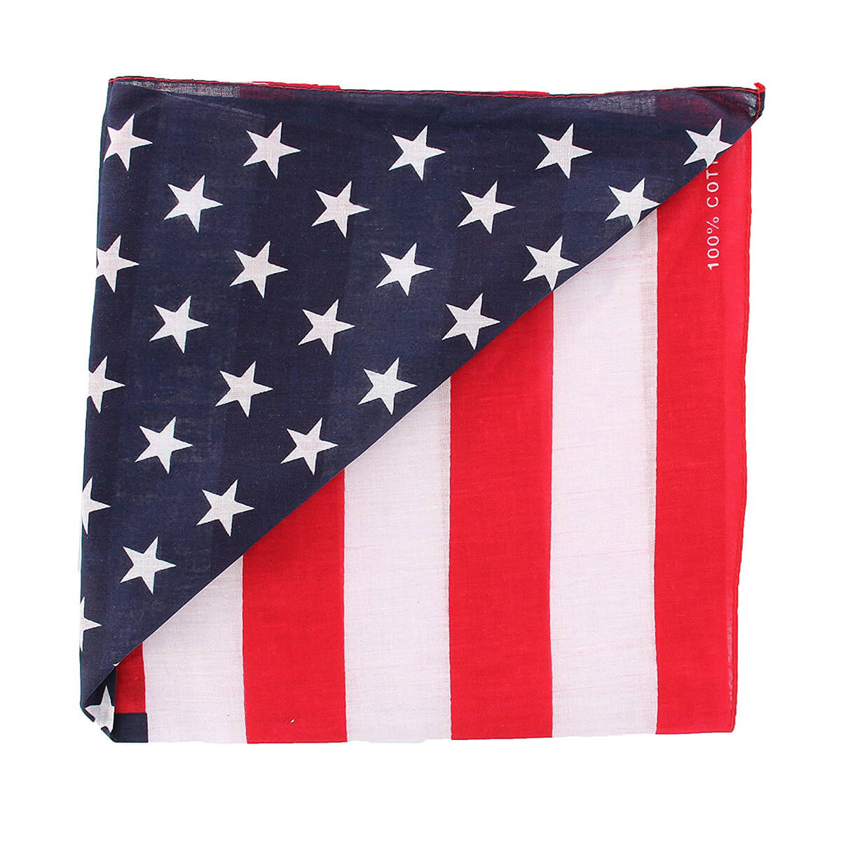 USA Flag Clothing Bandana Patriotic Accessories-Detail Picture