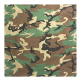 Camo Printed Cotton Bandana Unisex-Side Picture
