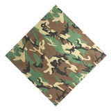 Camo Printed Cotton Bandana Unisex-Side Picture