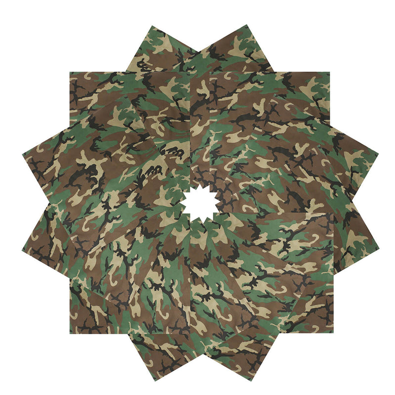Camo Printed Cotton Bandana Unisex-Main Picture