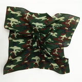 Camo Printed Cotton Bandana Unisex-Detail Picture