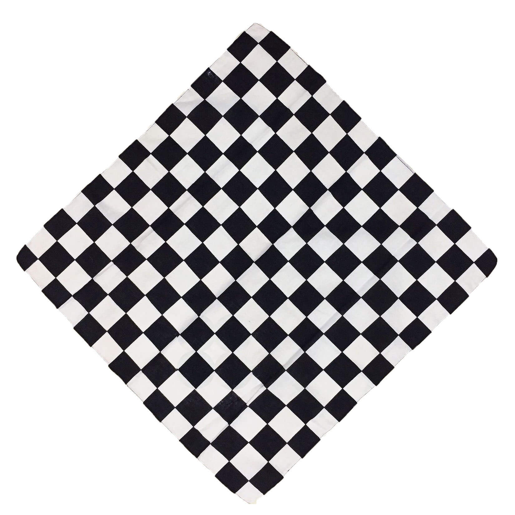 Plaid pet unisex headscarf-Black "01"