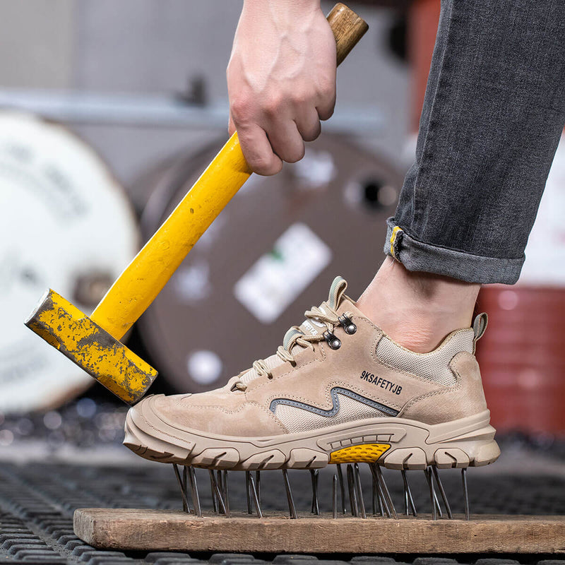 Indestructible Steel Toe Shoes Men Women. Work Safety Shoes Working Industrial Construction Sneakers
