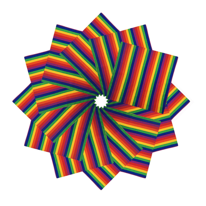 Rainbow Bandana Unisex  for Party Celebration Supplies-Main Picture