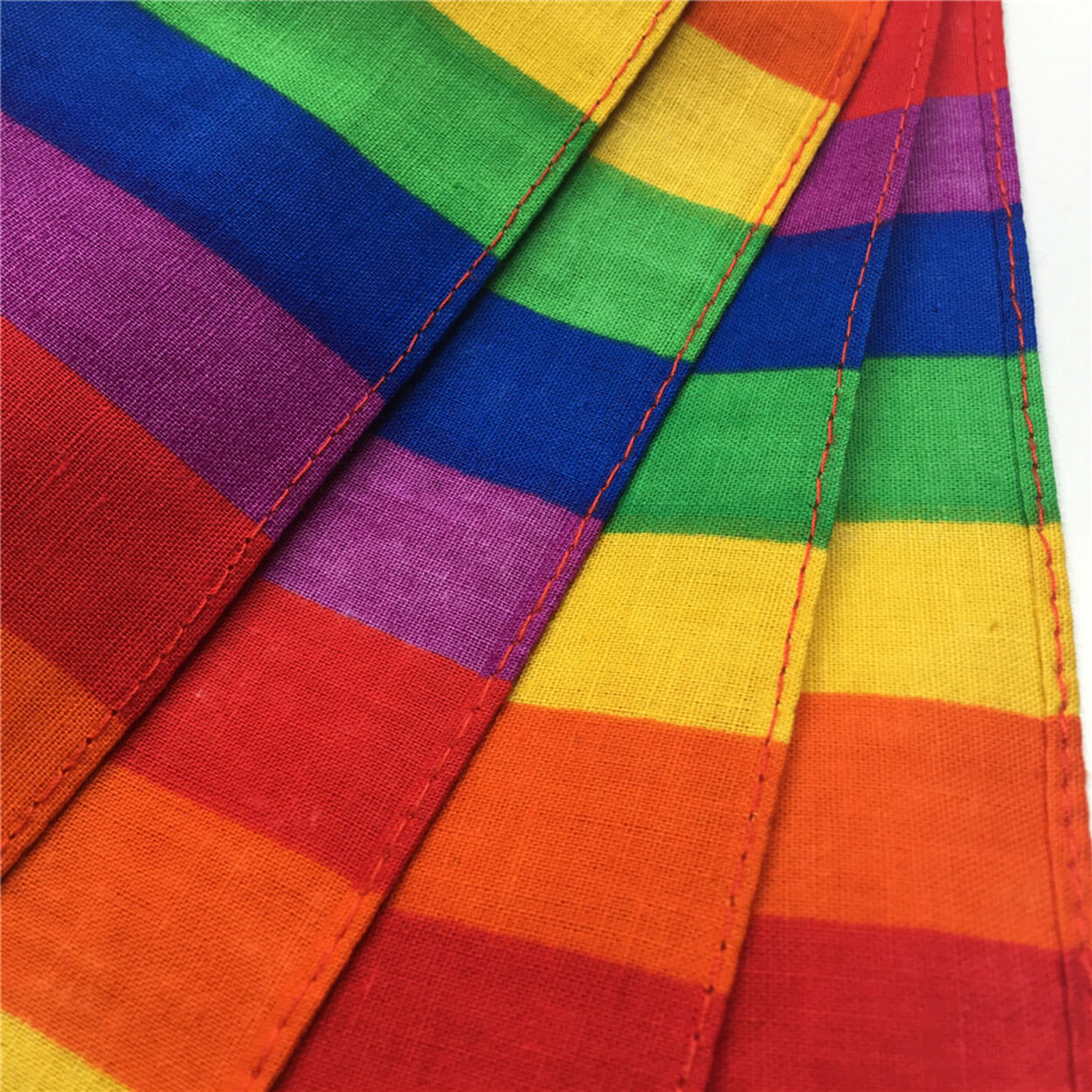 Rainbow Bandana Unisex  for Party Celebration Supplies-Detail Picture