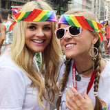 Rainbow Bandana Unisex for Party Celebration Supplies-Scene Picture