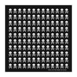 12 Pack Hip Hop Hip Hop Skull Square Cotton Men's and Women's Dress Up Halloween