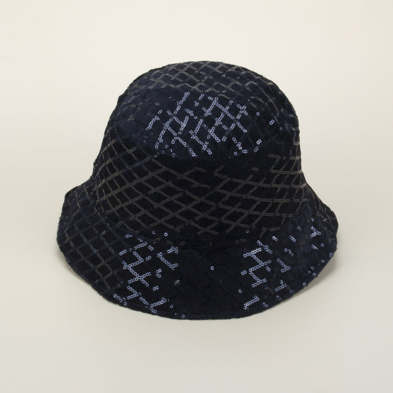 Women's Bucket Hat Reversible Sequin Sun Hat for Travel Beach Unisex Outdoors