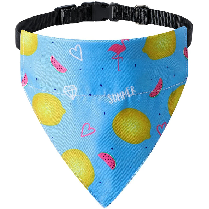 Dog Bandanas Fall Cute Soft Cotton Puppy Triangle Cat Scarfs Washable Daily Handkerchief