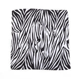 12 Pack Bandanas Street Hip Hop Fashion Ethnic Turban Headband Zebra Print Cotton Cotton Square Bandana