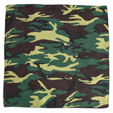 12 Pack Cotton Camouflage Print Outdoor Riding Sports Mountaineering Dress Up Sweat-absorbing Sunscreen Blocks