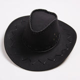 Western cowboy hat travel casual men's sun hat American wild retro style female net red knight sun hat