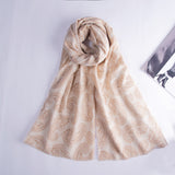Cashew print scarf women's autumn and winter elegant lady style imitation cashmere scarf fashion shawl scarf