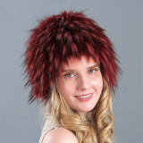 Winter imitation fox fur hat whole hair hat wide fur ear protection hat