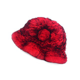 Ladies Rex Rabbit Fur Hat Winter Fur Hat Warm Top Hat