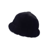 Mink hat ladies winter mink hat temperament hat basin hat winter fur hat