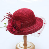 Ladies Fashion Mesh Hat Outdoor Sun Hat Black Premium Cap