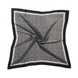 2-pack of scarves imitation silk small squares all-match spring and autumn thin section fashion summer silk scarf streamers