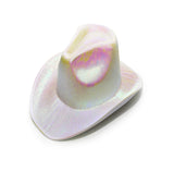 Men and women colorful cowboy hat sequin hat jazz hat hip-hop hat birthday party hat headwear