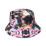Printed Bucket Hat Sun Hat Adult Ladies Mens Girls Boys Unisex