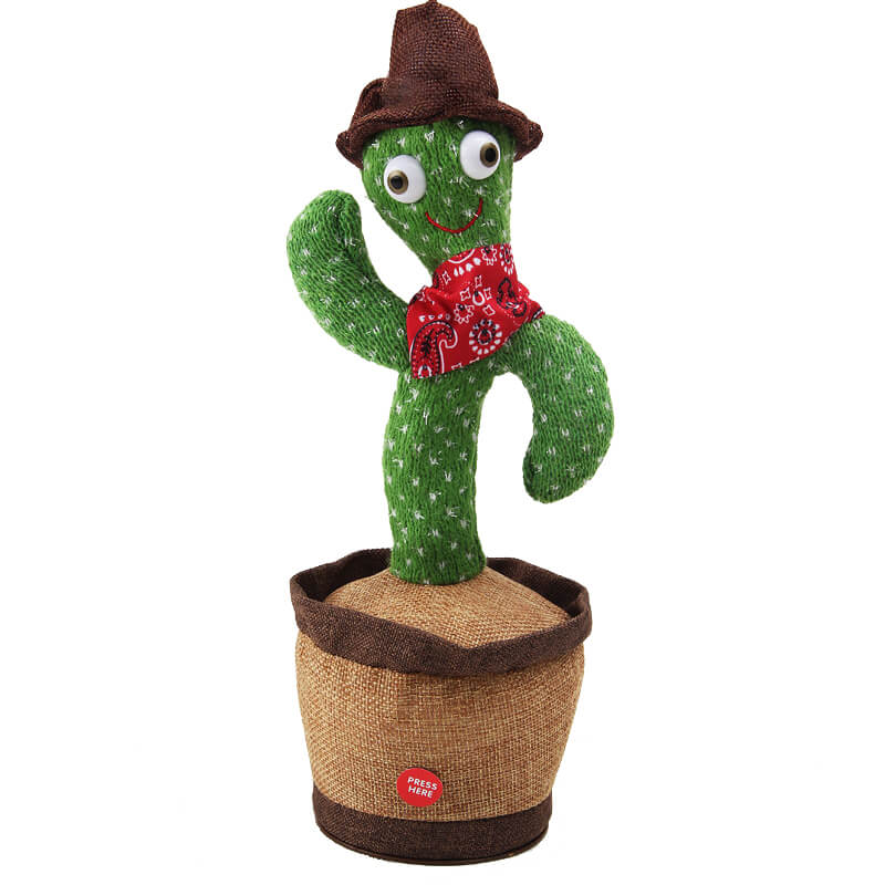 Net red dancing cactus learn to speak, twist, swing, interact, imitate