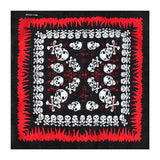 12 Pack Hip Hop Hip Hop Skull Square Cotton Men's and Women's Dress Up Halloween