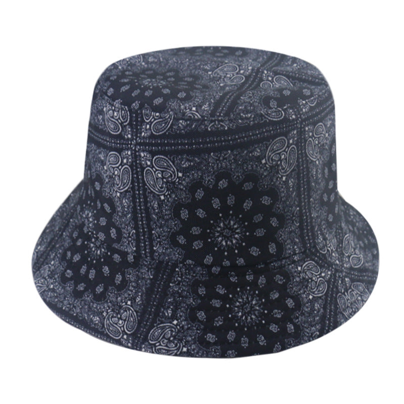 Men and women cashew print fisherman hat tide street fashion sun protection hat sun hat basin hat