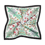 2-pack of scarves imitation silk small squares all-match spring and autumn thin section fashion summer silk scarf streamers