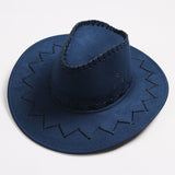 Western cowboy hat travel casual men's sun hat American wild retro style female net red knight sun hat