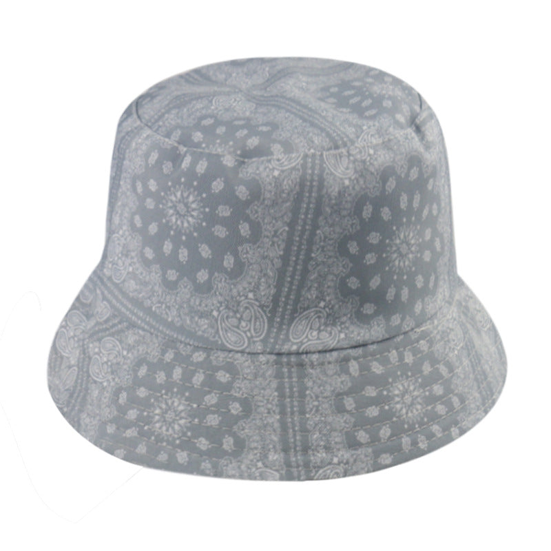 Men and women cashew print fisherman hat tide street fashion sun protection hat sun hat basin hat