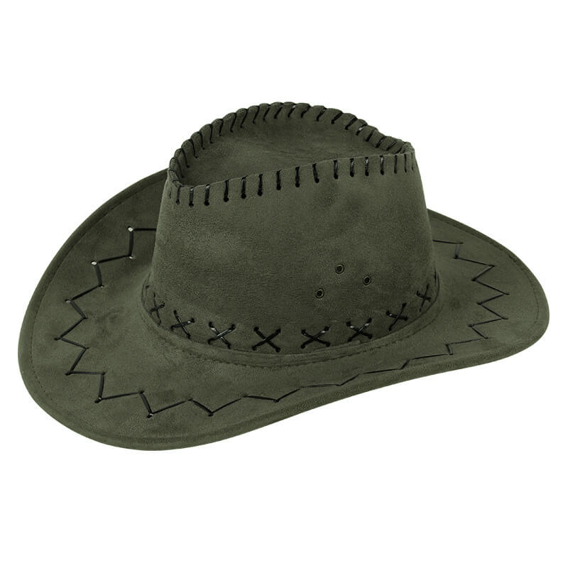 Western cowboy hat travel casual men's sun hat American wild retro style female net red knight sun hat