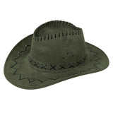 Western cowboy hat travel casual men's sun hat American wild retro style female net red knight sun hat