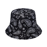 Men and women cashew print fisherman hat tide street fashion sun protection hat sun hat basin hat