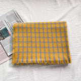 Scarf Women Big Oversized Long Scarves Warm Winter Tartan Checked Shawl Wrap Scarf Gift