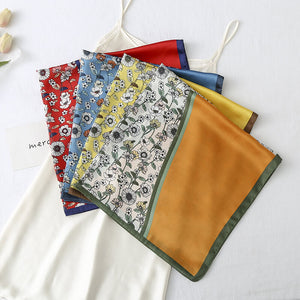 27'' Silk Like Scarf -Detail Picture